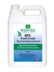 Renewable Lubricant BPL Food Grade